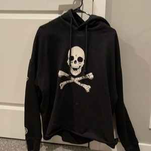 vlone skeleton hoodie